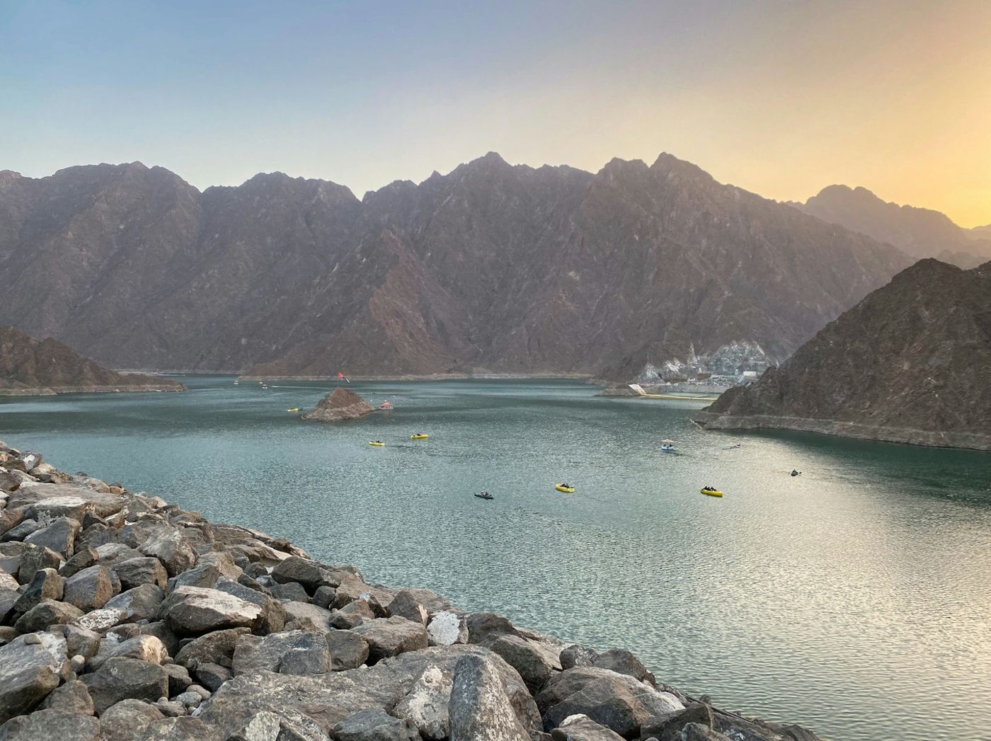 Hatta mountain scenery